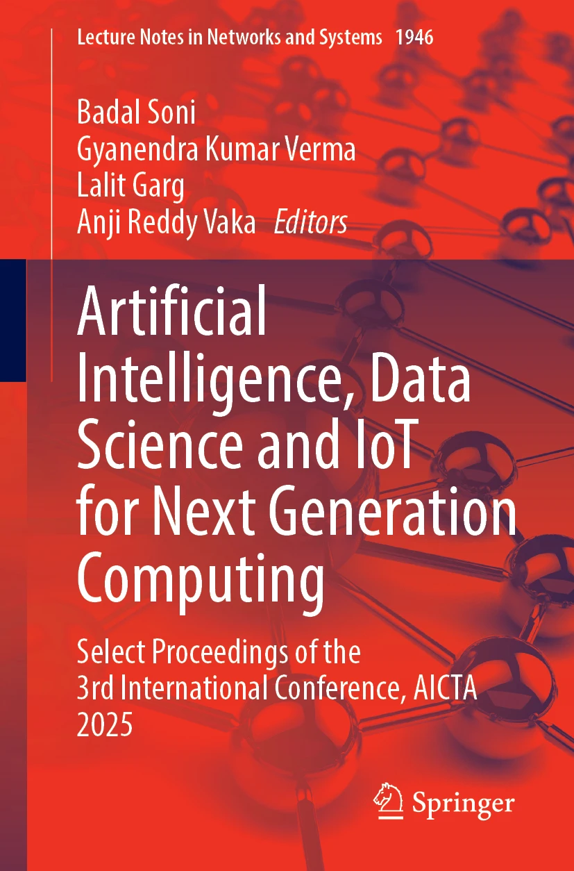 Artificial Intelligence, Data Science, IOT cover